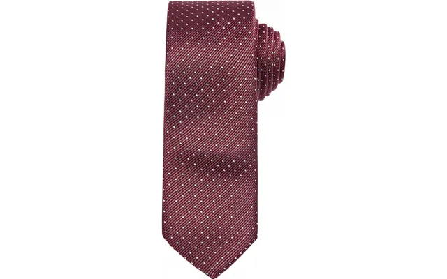 Connexion Tie Slips 5cm I Rød M. Hvide Prikker Til Herre