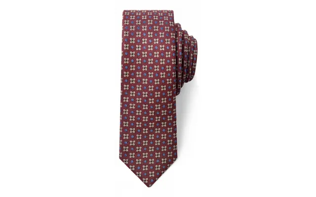 Connexion Tie Slips 5cm I Rød M. Mønster Til Herre