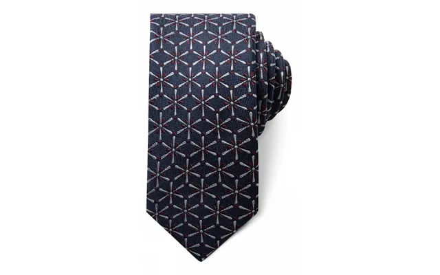 Connexion Tie Slips 7cm I Navy M. Mønster Til Herre