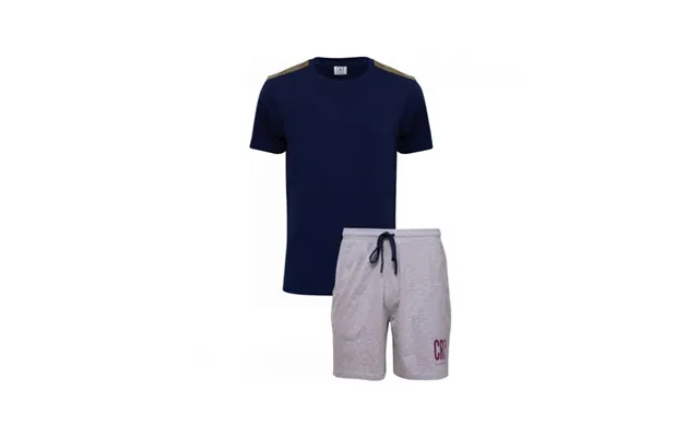 Cr7 - Bomuld Multifarvet Pyjamas Shorts Til Herre