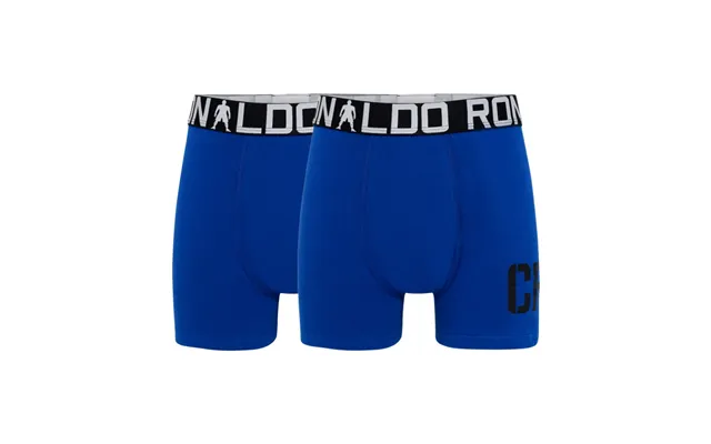 Cr7 Boy's Trunk 2-pak I Blå Til Drenge.