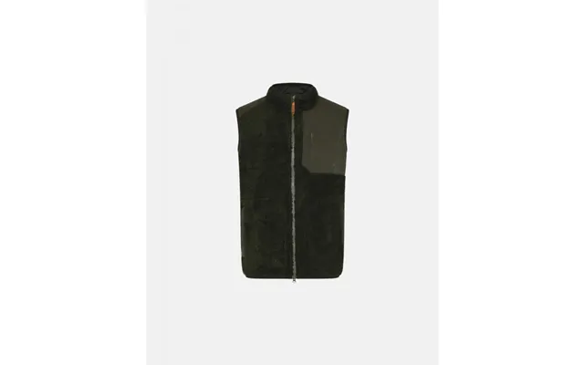 Dovre Teddy-vest I Grøn Til Herre