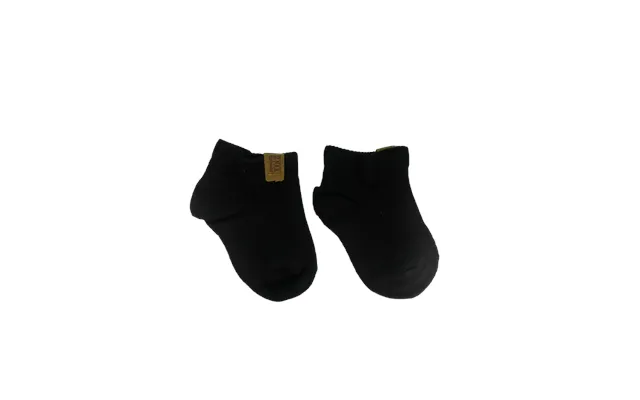 Iz Sock Copenhagen 6pak Luxury Klassiske Bambus Ankelstrømper I Sort Til Baby