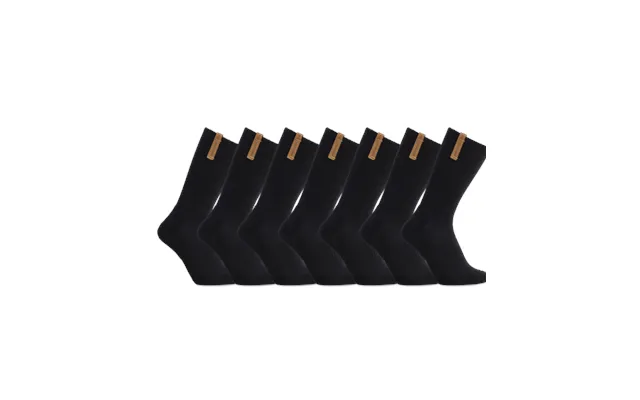 Iz Sock Copenhagen 7-pak Sportsstrømper I Sort Med Bomuld Unisex