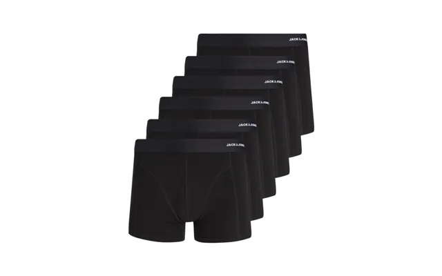 Jack & Jones 6pak Bambus Underbukser I Sort Til Herre