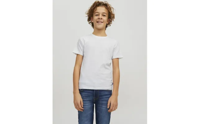 Jack & Jones Junior T-shirt I Hvid Til Drenge