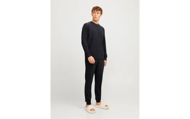 Jack & Jones Loungesæt Med Sweatshirt Og Sweatpants I Sort Til Herre