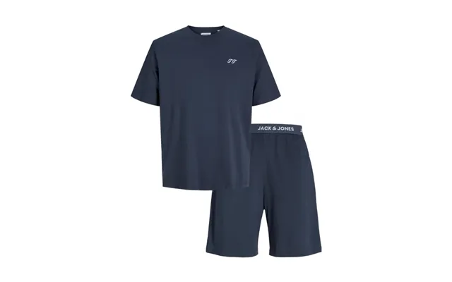 Jack & Jones Loungesæt Med T-shirt Og Shorts I India Ink Til Herre