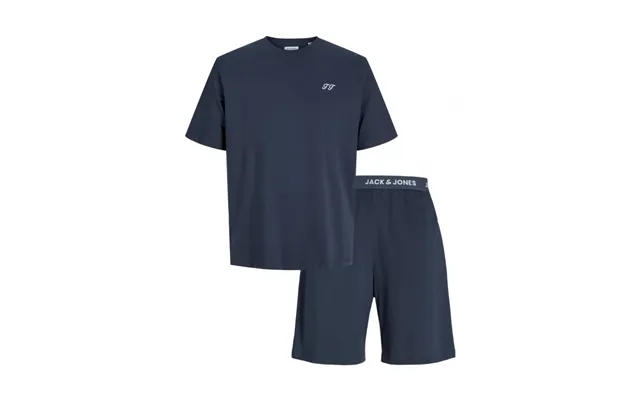 Jack & Jones Loungesæt Med T-shirt & Shorts I India Ink Til Herre