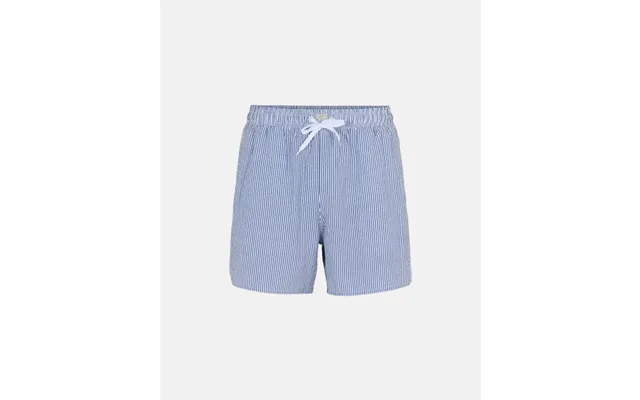 Jbs Klassiske Badeshorts I Lyseblå Med Striber Til Herre