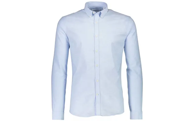 Lindbergh Oxford-skjorte Med Superflex Og Lange Ærmer I Lyse Blå Til Herre product image