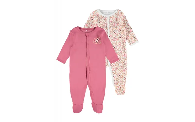 Name It 2-pak Pyjamasdragter I Lyserød Til Piger