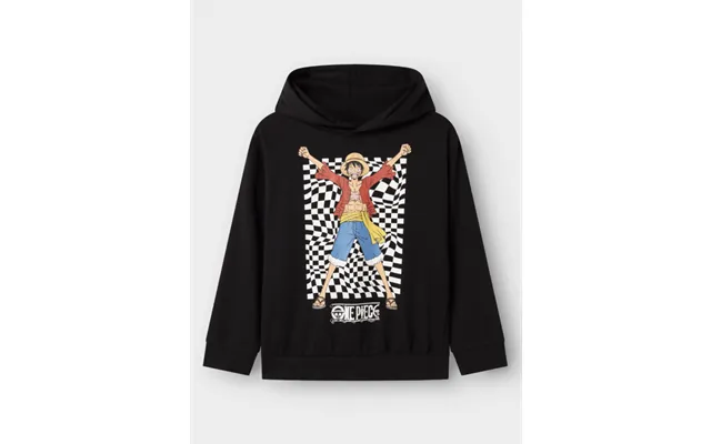 Name It Hoodie One Piece I Sort Til Drenge