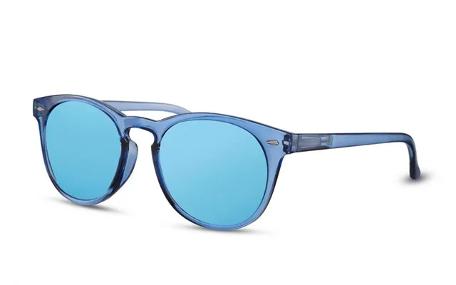 Clubmaster Blue Mirrored