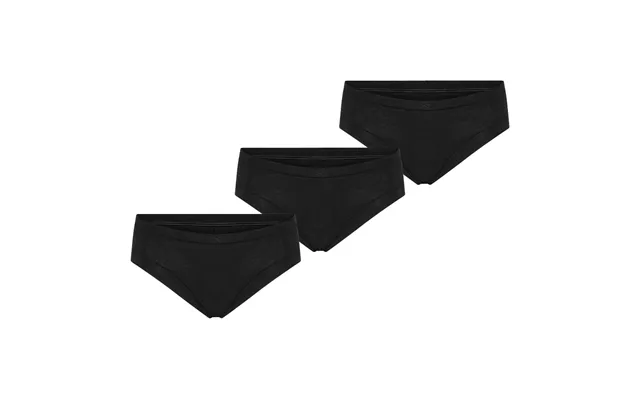 3-pak Bambus Hipster Trusser - Sort