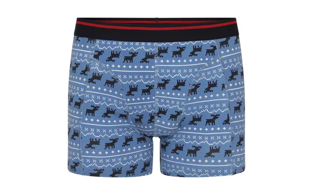 Jule-boxershorts Med Rensdyr Motiv Str. 2xl