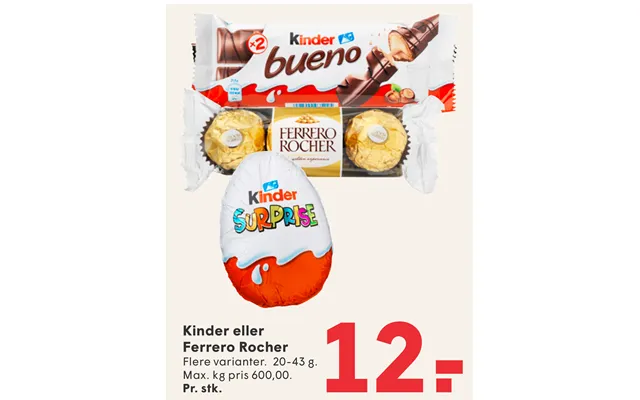 Kinder Eller Ferrero Rocher