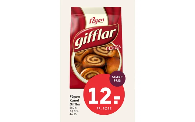Pågen Kanel Gifflar