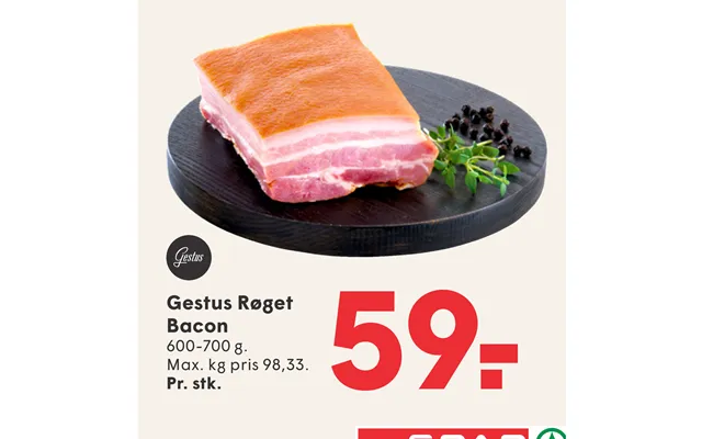 Gestus Røget Bacon