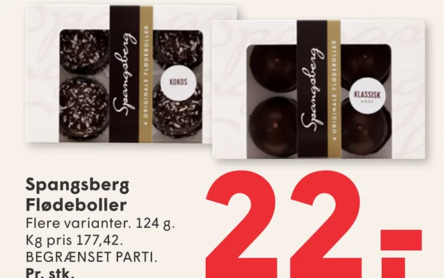 Spangsberg Flødeboller