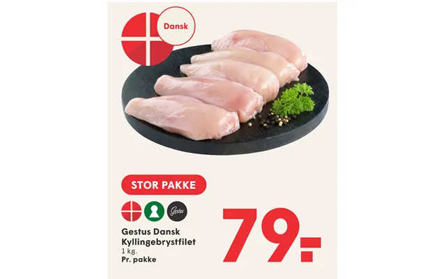 Gestus Dansk Kyllingebrystfilet
