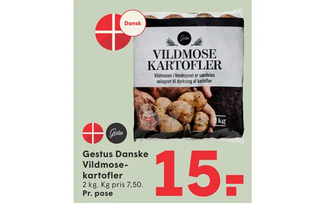 Gestus Danske Vildmosekartofler