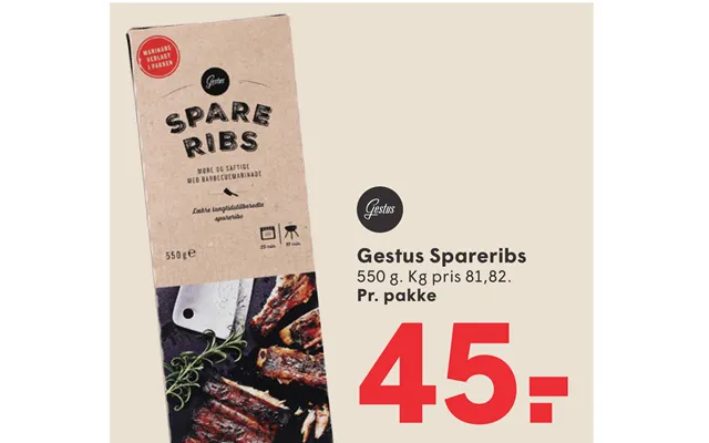 Gestus Spareribs