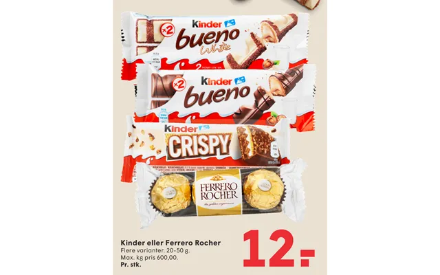 Kinder Eller Ferrero Rocher