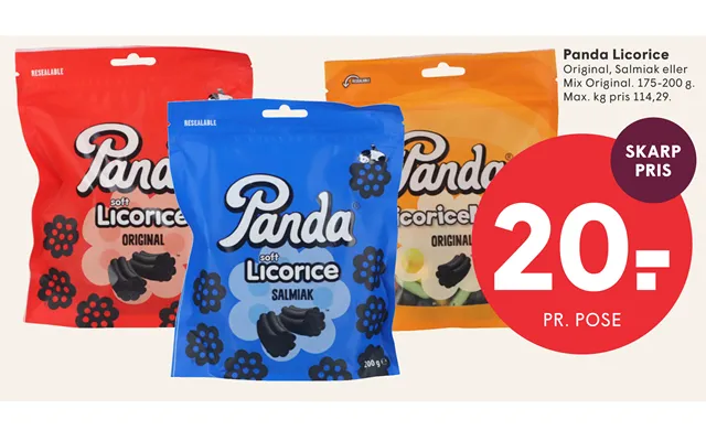 Panda Licorice