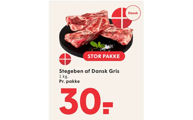 Stegeben Af Dansk Gris
