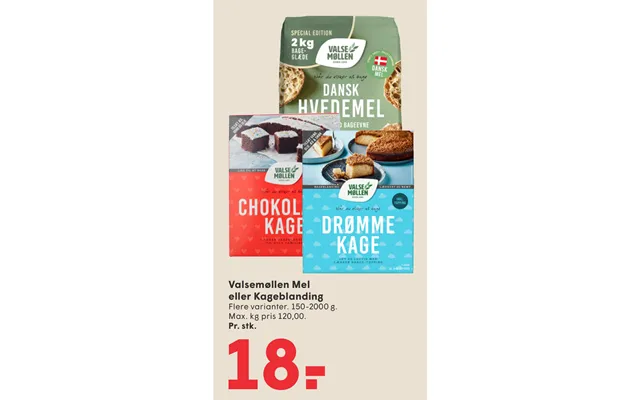 Valsemøllen Mel Eller Kageblanding