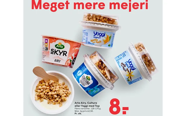 Arla Airy, Cultura Eller Yoggi Med Top