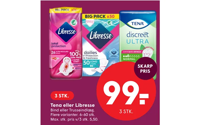 Tena Eller Libresse