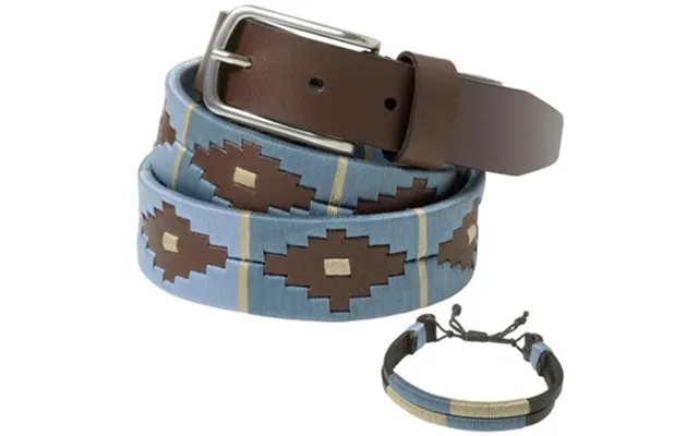 Bælter Pelpe Polo Bbb Cinturón Argentino Fbm Celeste