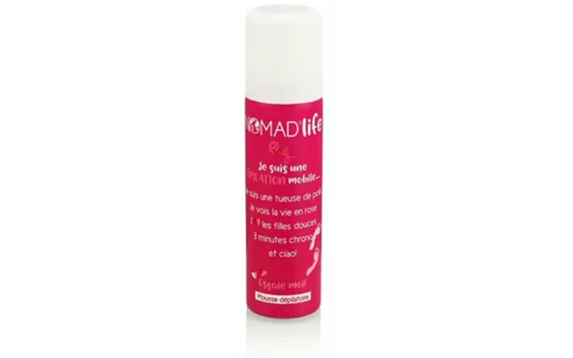 Makeupfjerner Og Rens Nomad'life Try Me Hair Removal Foam - Pink