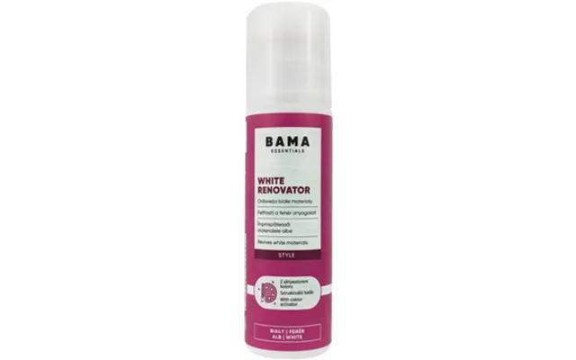 Skotilbehør Bama Essentials Renovator White 75 Ml