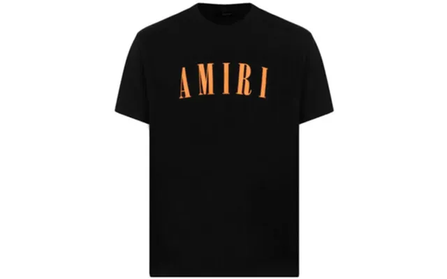 T-shirts M. Korte Ærmer Amiri Core Logo Tee Black Orange