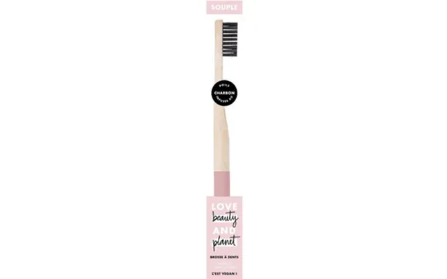 Tilbehør Til Krop Love Beauty & Planet Bamboo Charcoal Toothbrush - Soft
