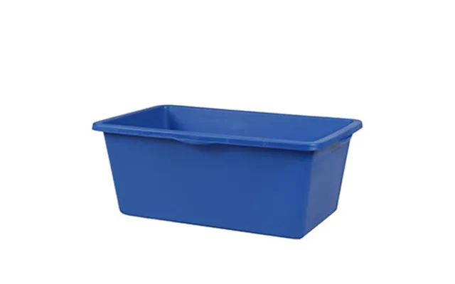 Blå Plastkasse 90l
