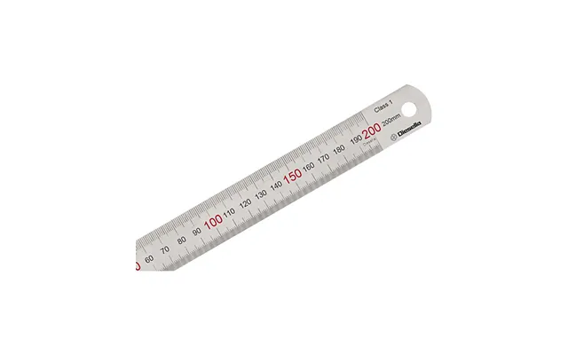 Diesella Rustfri Stållineal 200 X 19 Mm