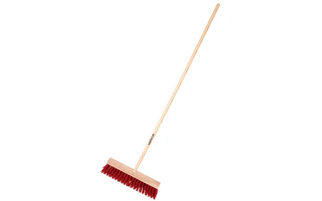 Galax Gadekost M Skaft 45 Cm Rød Nylon 20 Rk.