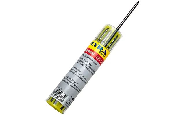 Lyra Dry Profi Grafitstifter Til Dybhulsblyant - Refill M 12 Stk