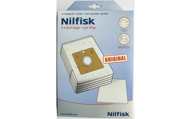 Nilfisk Støvposer Bravo Sprint - 5 Stk Forfilter