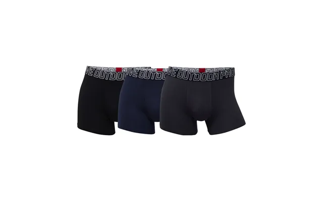 Proactive By Jbs Bambus Tights 3-pak I Æske Sort Navy Grå - L