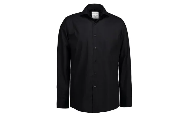 Seven Seas Copenhagen By Id Fine Twill L S Skjorte Sort - 3xl
