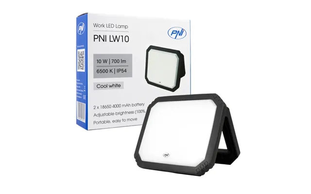 Led Arbejdslampe - 10w, Genopladelig, 700 Lm