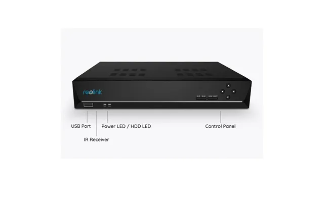 Reolink Nvr Harddiskoptager Til 8 Kameraer - Inkl. 2 Tb Hdd