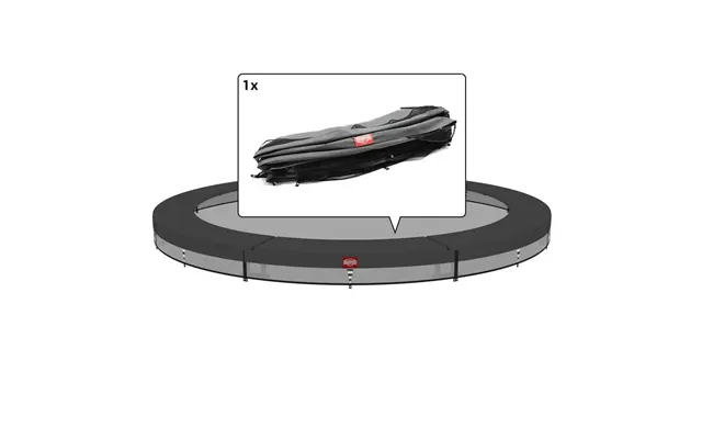 Berg Inground Favorit - Padding Grey 430 14ft