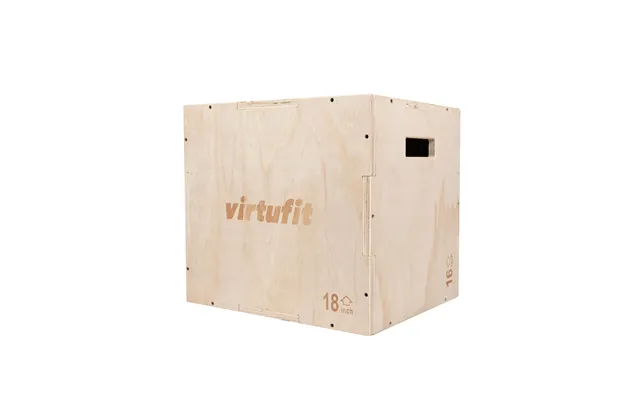 Virtufit Træ Plyo Box 3-i-1 - Lille