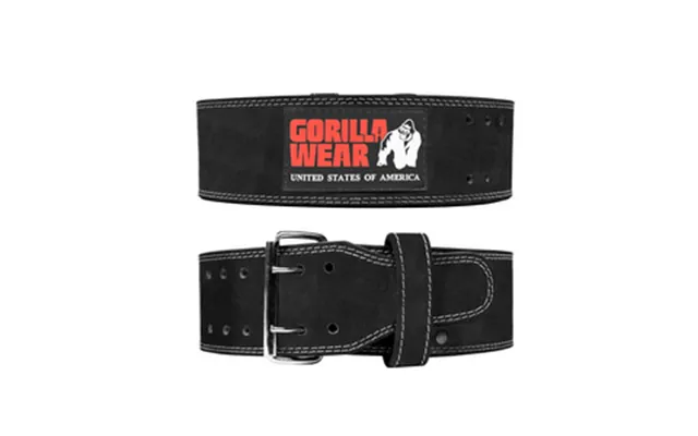 4 Inch Powerlifting Belt - Black